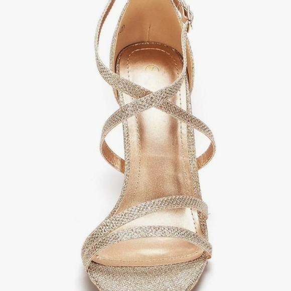 Sparkle gold pumps - Picture 3 of 4